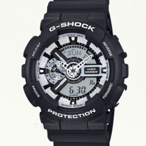 Casio Replica G-SHOCK Men's Black-tone Quartz GA110 Bracelet